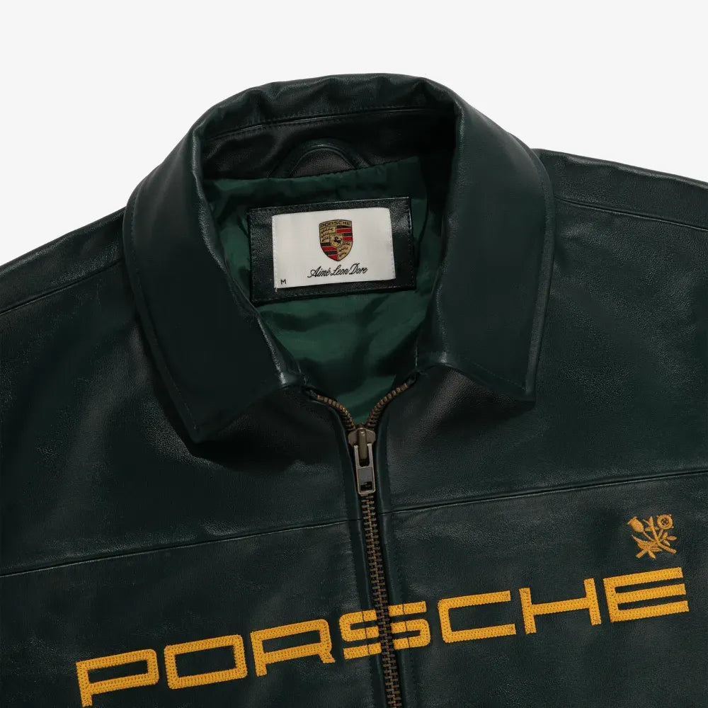 Jaqueta Porsche de Couro