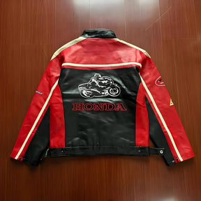 Jaqueta Honda de Couro