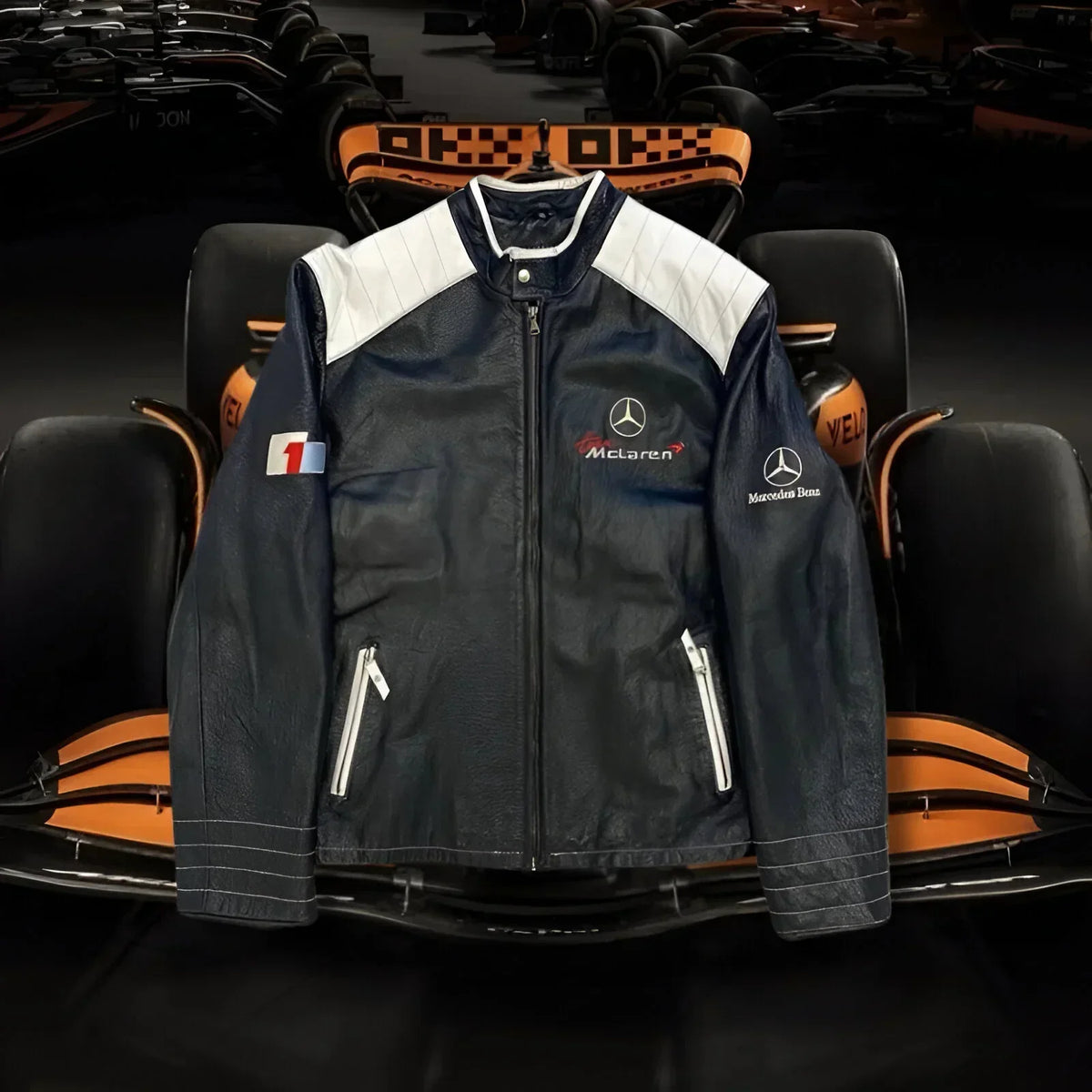 Jaqueta McLaren Vintage Preta