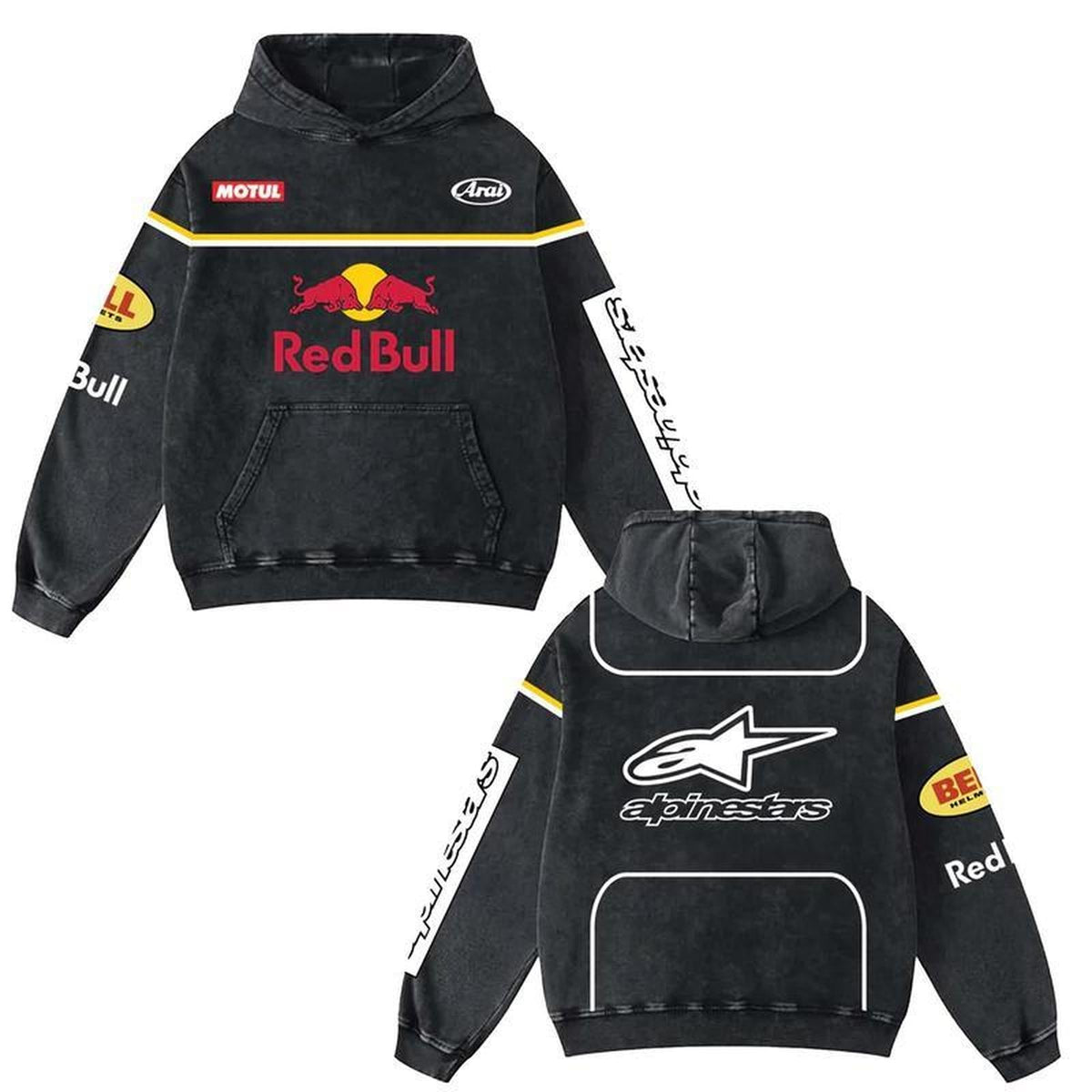 Moletom Red Bull Inspirado em Moto